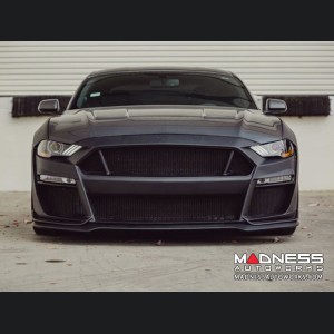 Ford Mustang Front Bumper - Anderson Composties - Fiberglass - Type-ST GT500 Style